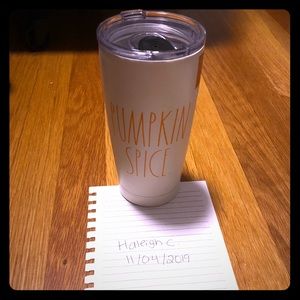 Rae Dunn Pumpkin Spice Tumbler